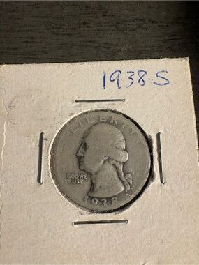 1938-S Washington Quarter - 90% silver